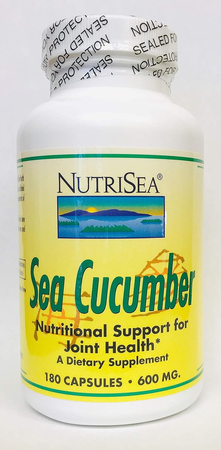 NutriSea® Sea Cucumber Supplement - 180 Capsules for Enhanced Nutrition and Health