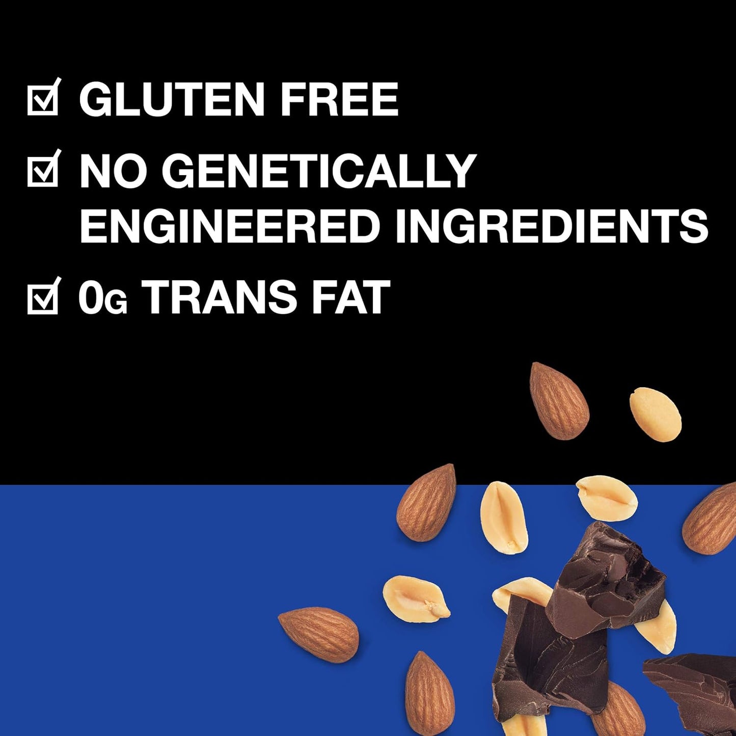 Nutritious KIND Dark Chocolate Nut Protein Bars - Gluten Free Healthy Snacks with 12g Protein, 12 Count Pack