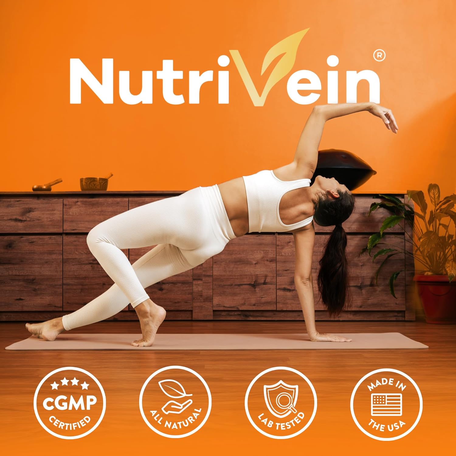 Nutrivein Liposomal Vitamin C 1650mg - 180 Capsules - High Absorption Ascorbic Acid - Immune System Support & Collagen Booster - Antioxidant Powerhouse
