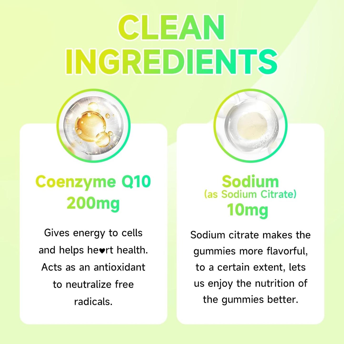 NutriVigor CoQ10 Gummies - 200mg High Absorption Coenzyme Q10 Supplement for Energy & Immune Health - Vegan Pineapple Gummies - 120 Count