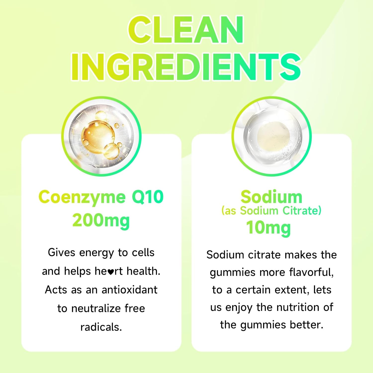 NutriVigor CoQ10 Gummies - 200mg High Absorption Coenzyme Q10 Supplement for Energy & Immune Health - Vegan Pineapple Gummies - 120 Count