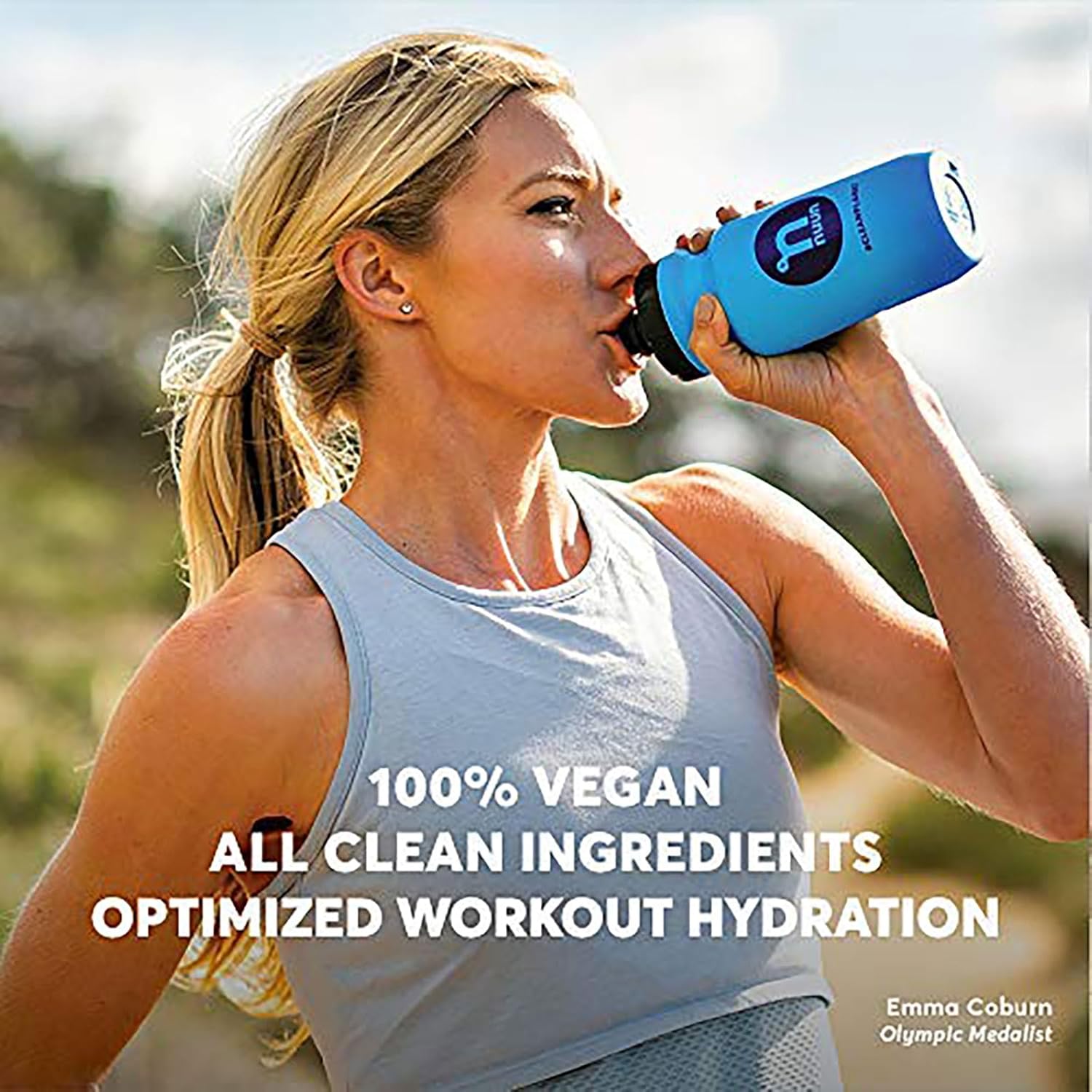 Nuun Hydration Endurance Powder Lemon Lime - Workout Support with 5 Essential Electrolytes, Carbohydrates, Vegan, Non-GMO (16 Servings)