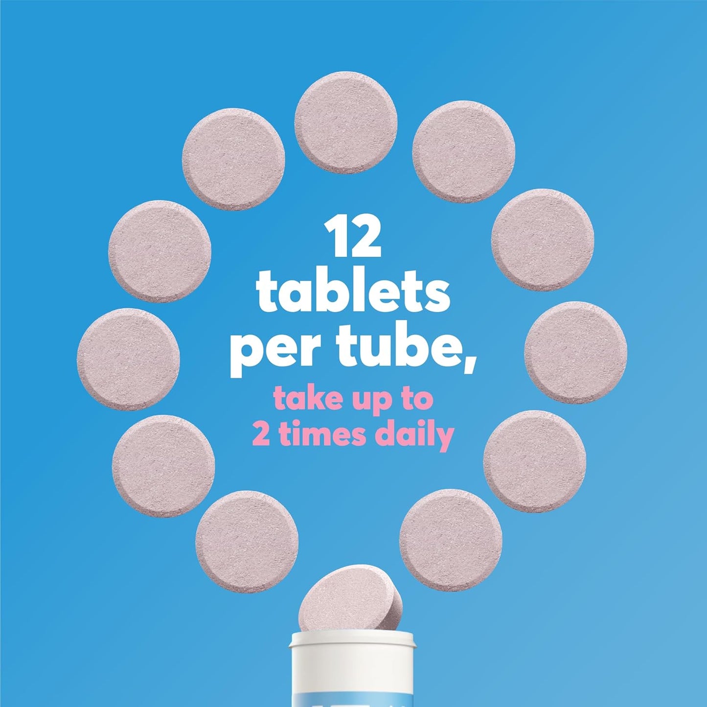 Nuun Hydration Vitamins Electrolyte Tablets, Mixed Fruit Flavor, 5 Essential Electrolytes + Vitamins, Magnesium, Vegan, Non-GMO, 4 Pack (48 Tablets)