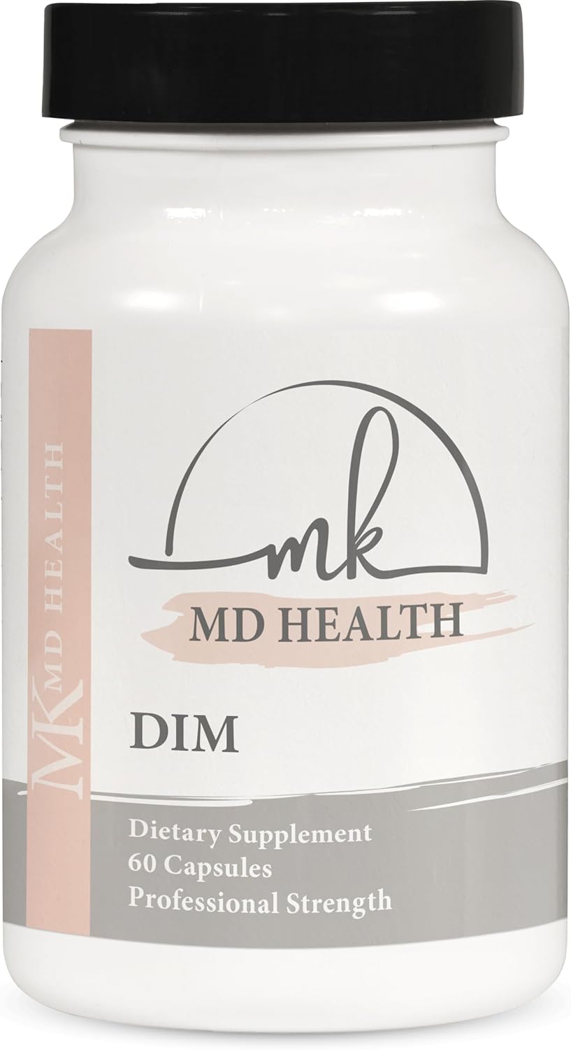 OBGYN Developed 300mg DIM Supplement for Estrogen & Hormone Balance - 2 Month Supply (60 Tablets)