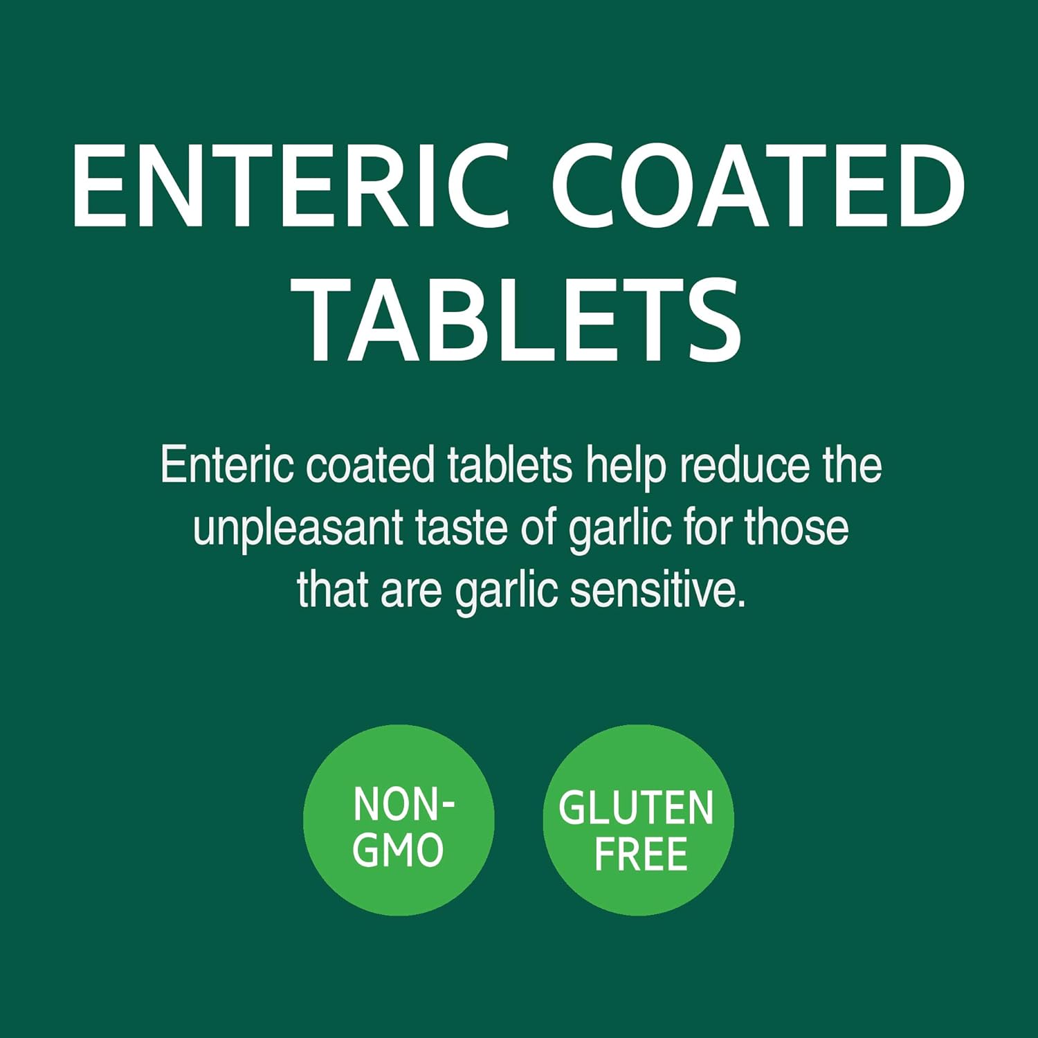 Odorless 21st Century Garlic Tablets - 60 Count - Supports Heart Health (21840)