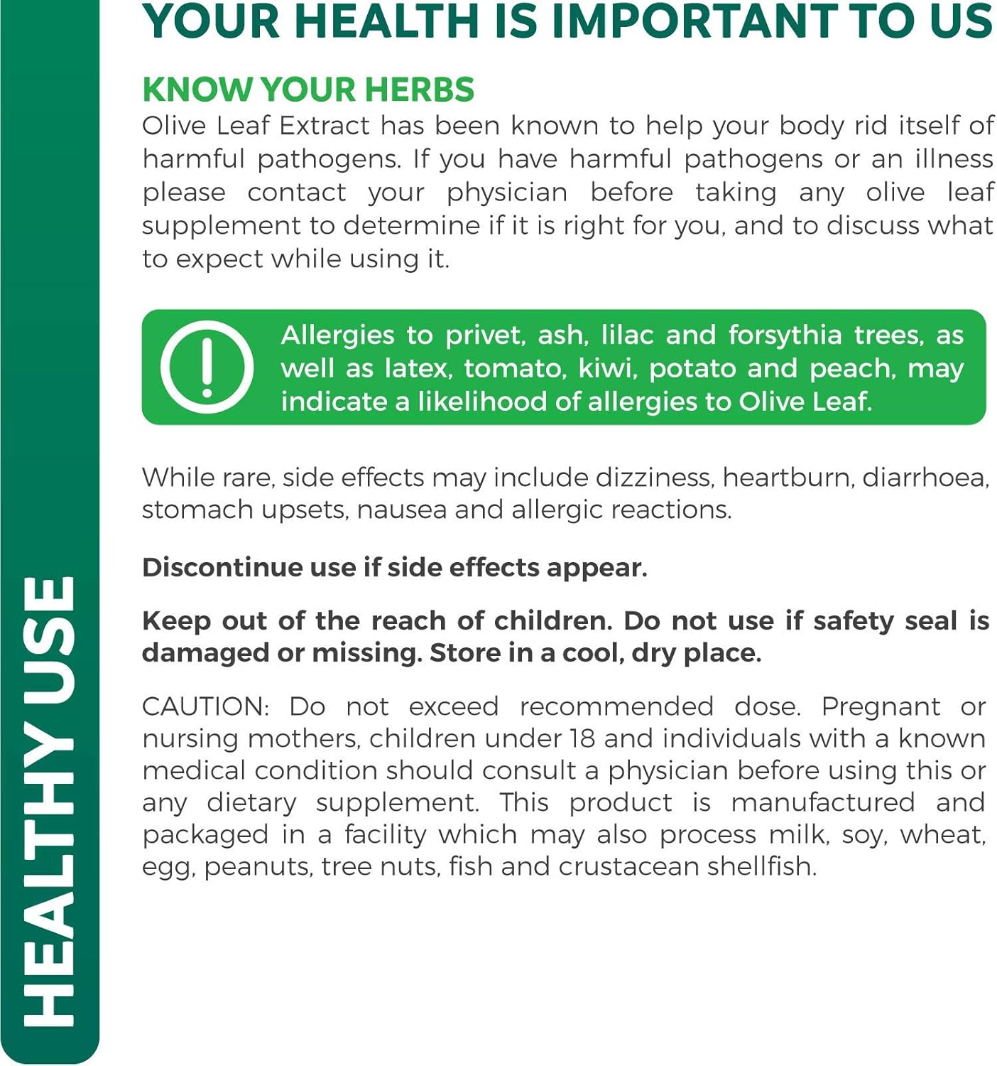 Olive Leaf Extract & Hawthorn Berry Bundle - High Quality Herbs - 20% Oleuropein Olive Leaf Extract & 4:1 Hawthorn Berry Extract - 2660mg Fresh Berries (120 Capsules)