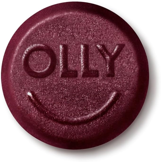 OLLY Glowing Skin Collagen Gummy with Hyaluronic Acid and Sea Buckthorn - Berry Flavor, 50 Count - 25 Day Supply