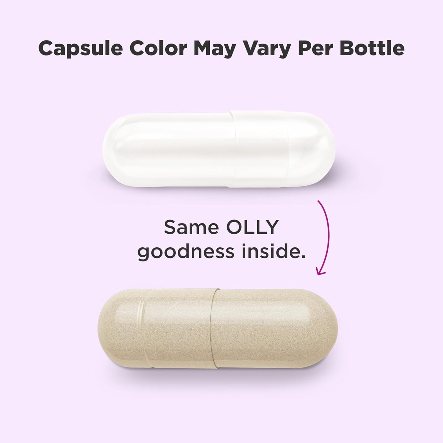 OLLY Happy Hoo-Ha Probiotic Capsules for Women, Supports Vaginal Health & pH Balance, 10 Billion CFU, Gluten-Free - 25 Count