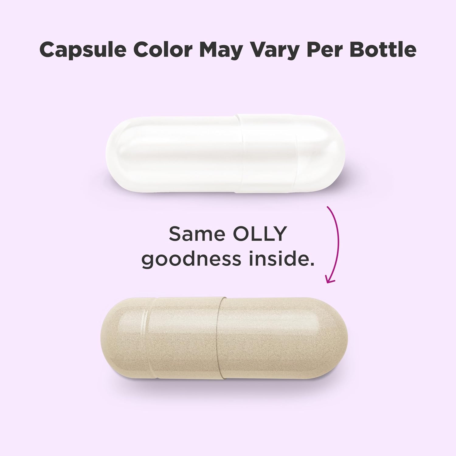 OLLY Happy Hoo-Ha Probiotic Capsules for Women, Supports Vaginal Health & pH Balance, 10 Billion CFU, Gluten-Free - 25 Count