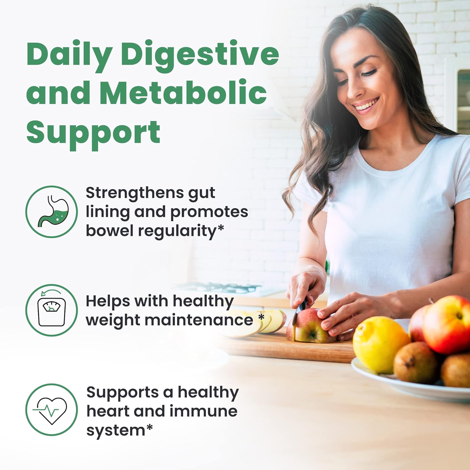 Ombre Rise Prebiotic Powder Fiber Supplement for Digestive Regularity & Wellness - Water Soluble, Fast-Absorbing, Gentle on Stomach - 8.5oz Tub, 30 Servings