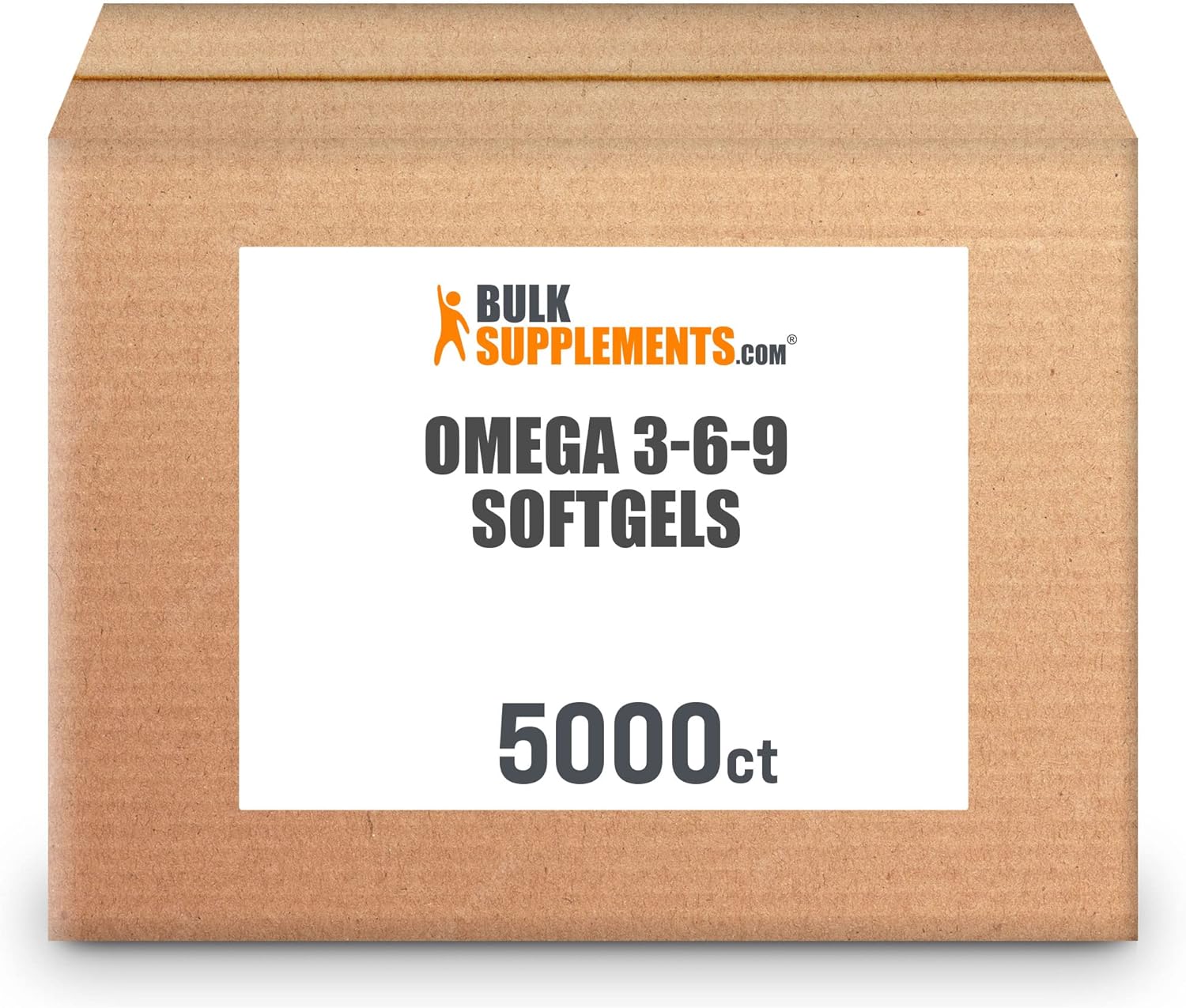 Omega 3-6-9 Softgels - Triple Omega Supplement with Fish Oil - 5000 Softgels Omega 3-6-9 Pills - Omega 3 Supplement with Omega 6 & 9