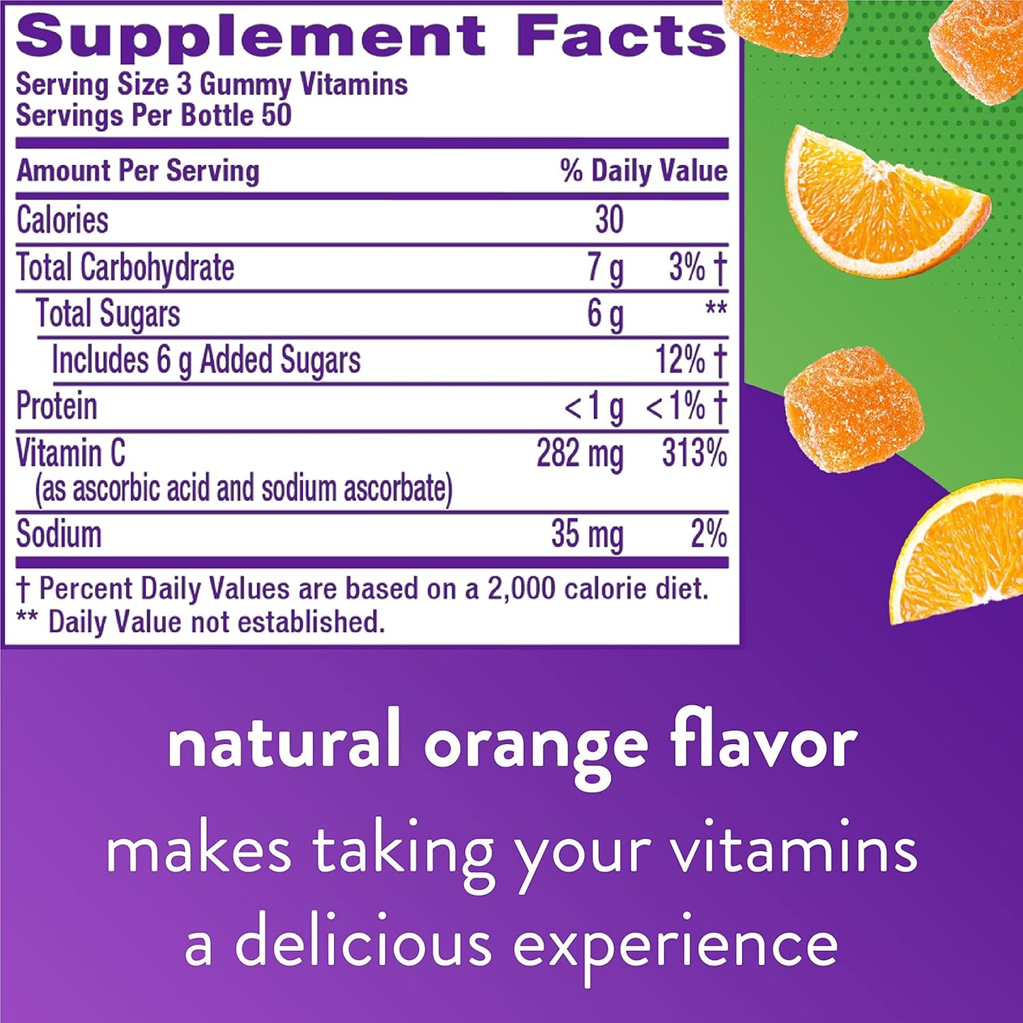 Omega-3 Berry Lemonade Gummies for Heart Health and Orange Vitamin C Gummies for Immune Support - 120 & 150 Count
