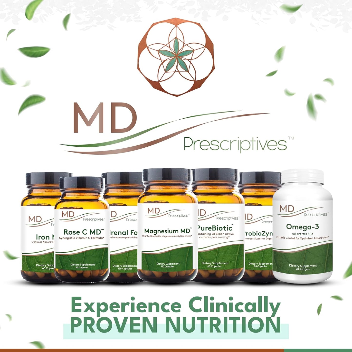 Omega 3 Enteric Coated Fish Oil Supplement - 90 Softgels for Daily Optimal Absorption by MD Prescriptives