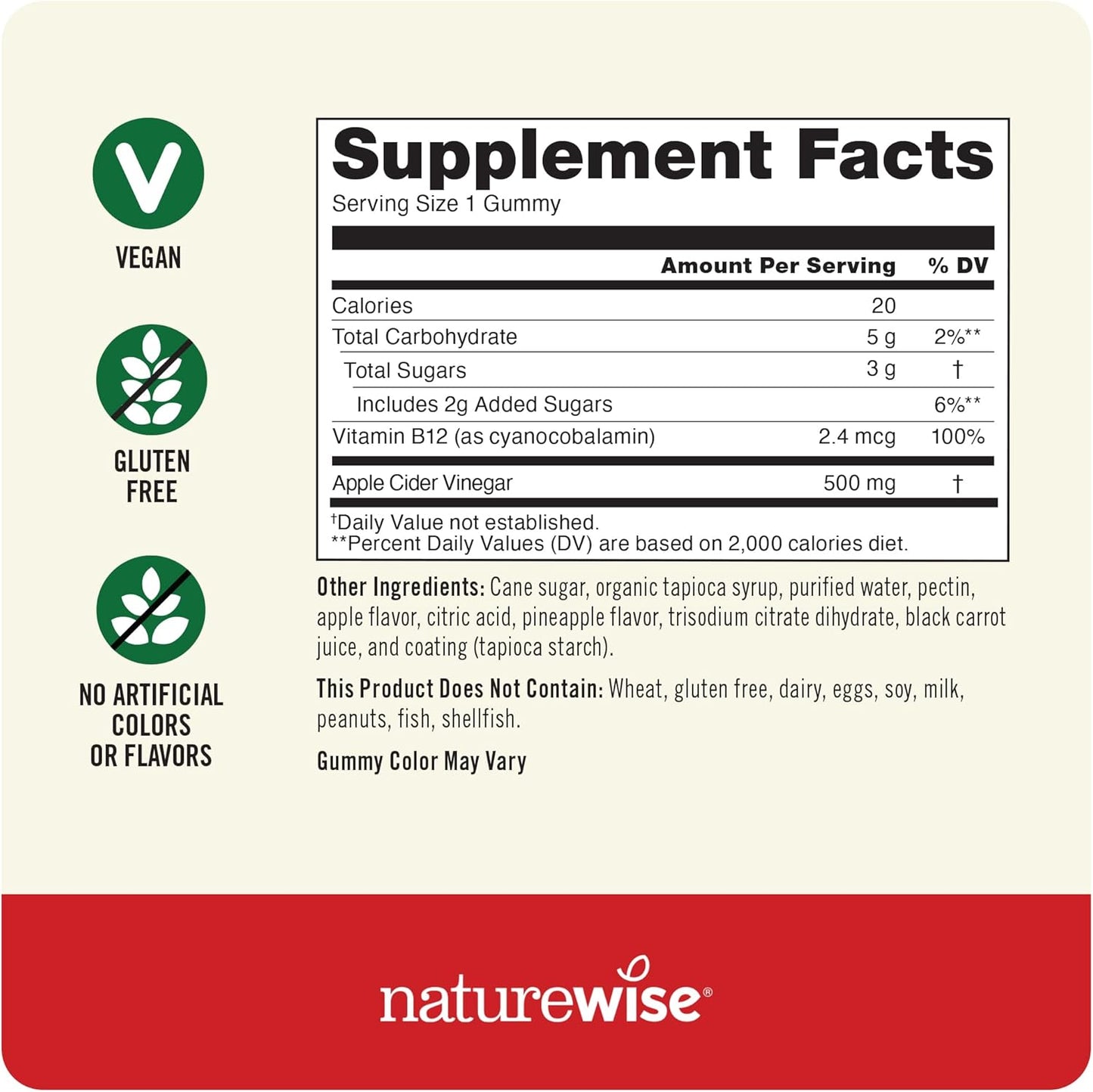 Omega-3 Fish Oil 1000mg with Apple Cider Vinegar Gummies Bundle - Heart, Eye, Digestive Health - Vegan Gummy, Gluten-Free, Non-GMO