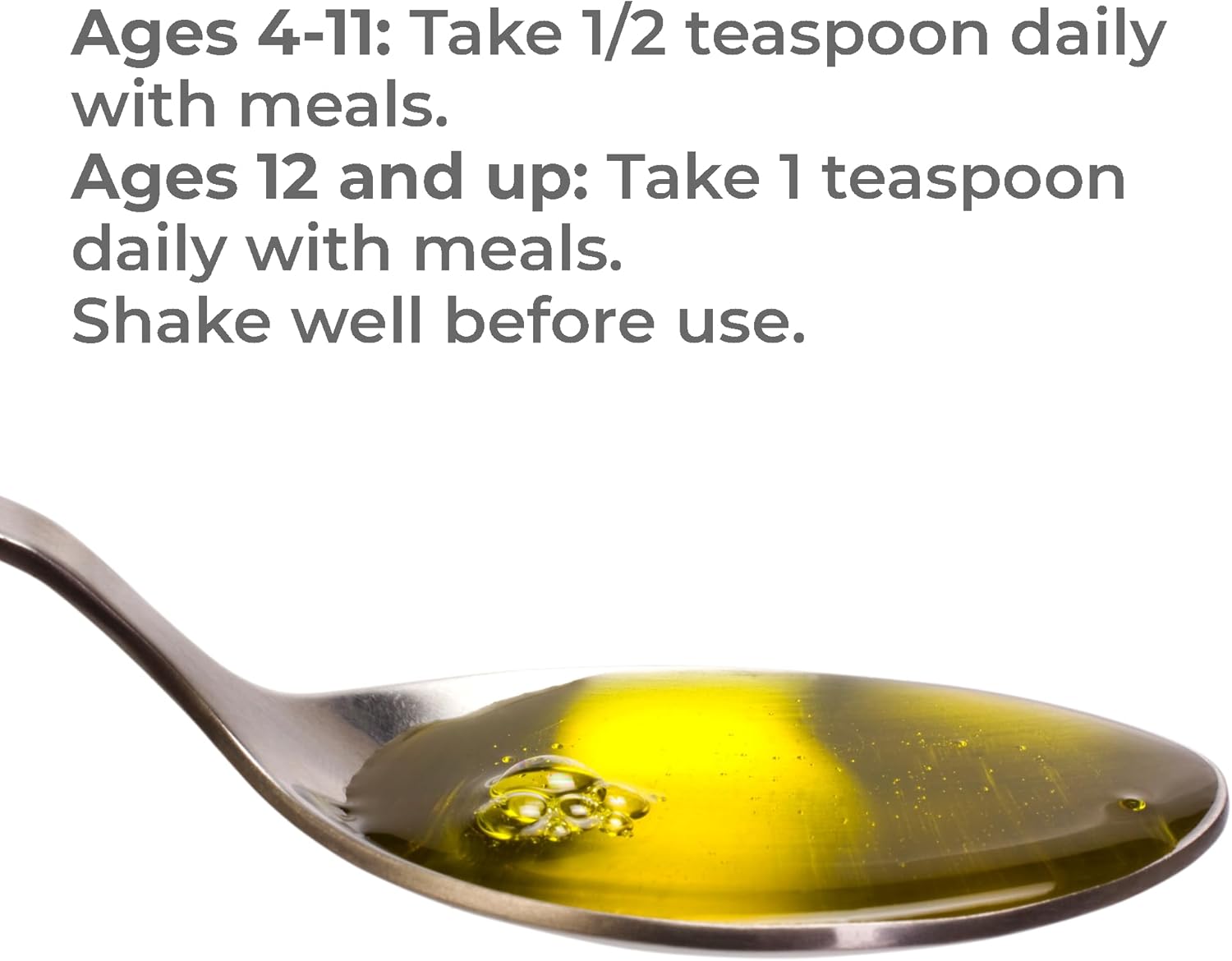 Omega 3 Fish Oil Liquid Supplement for Adults - Premier Research Labs EPA/DHA Marine Liquid - Supports Joint, Heart, & Brain Health - 8 Fl Oz Bottle