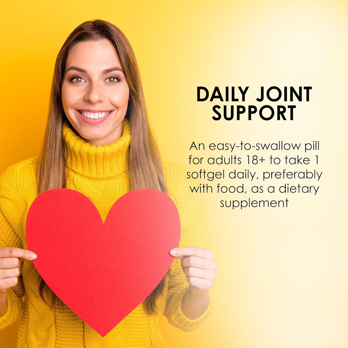 Omega 3 Fish Oil Softgels 1000mg, Bonus Size 200-Count Bottle - Supports Heart, Eye, Brain, and Joint Health