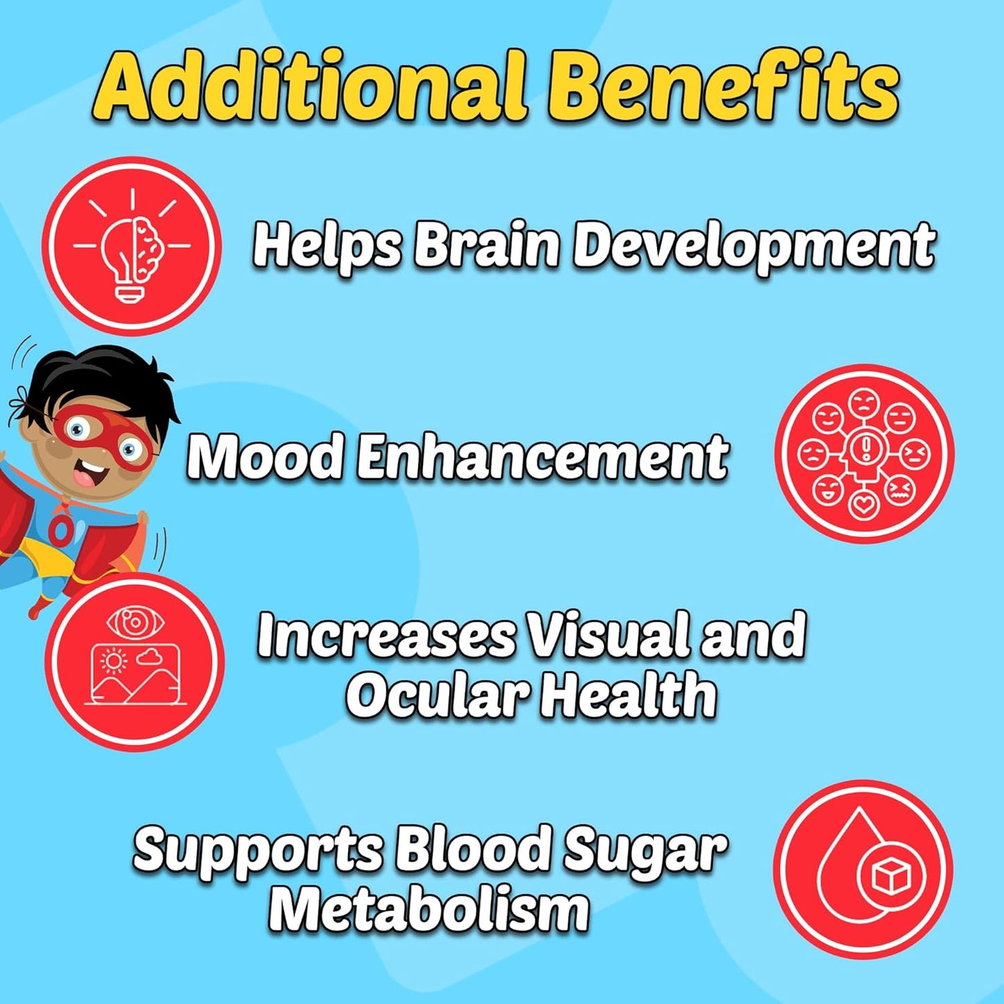 Omega-3 Fish Oil Supplement for Children & Adults - Supports Neural, Inflammation, Immune Health - EPA & DHA for Brain & Eye - Liquid - 5.07oz