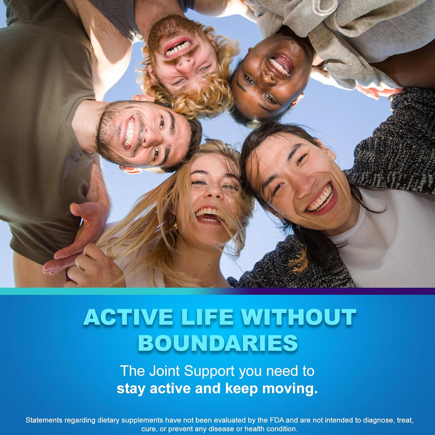 Omega 5 Fatty Acid Joint Support Supplement with Glucosamine & MSM - 80 Capsules for Relief from Joint Discomfort