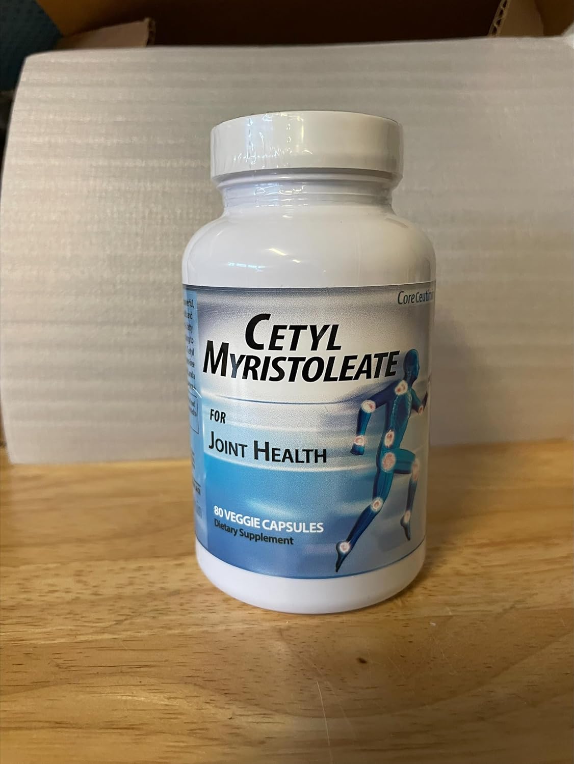 Omega 5 Fatty Acid Joint Support Supplement with Glucosamine & MSM - 80 Capsules for Relief from Joint Discomfort