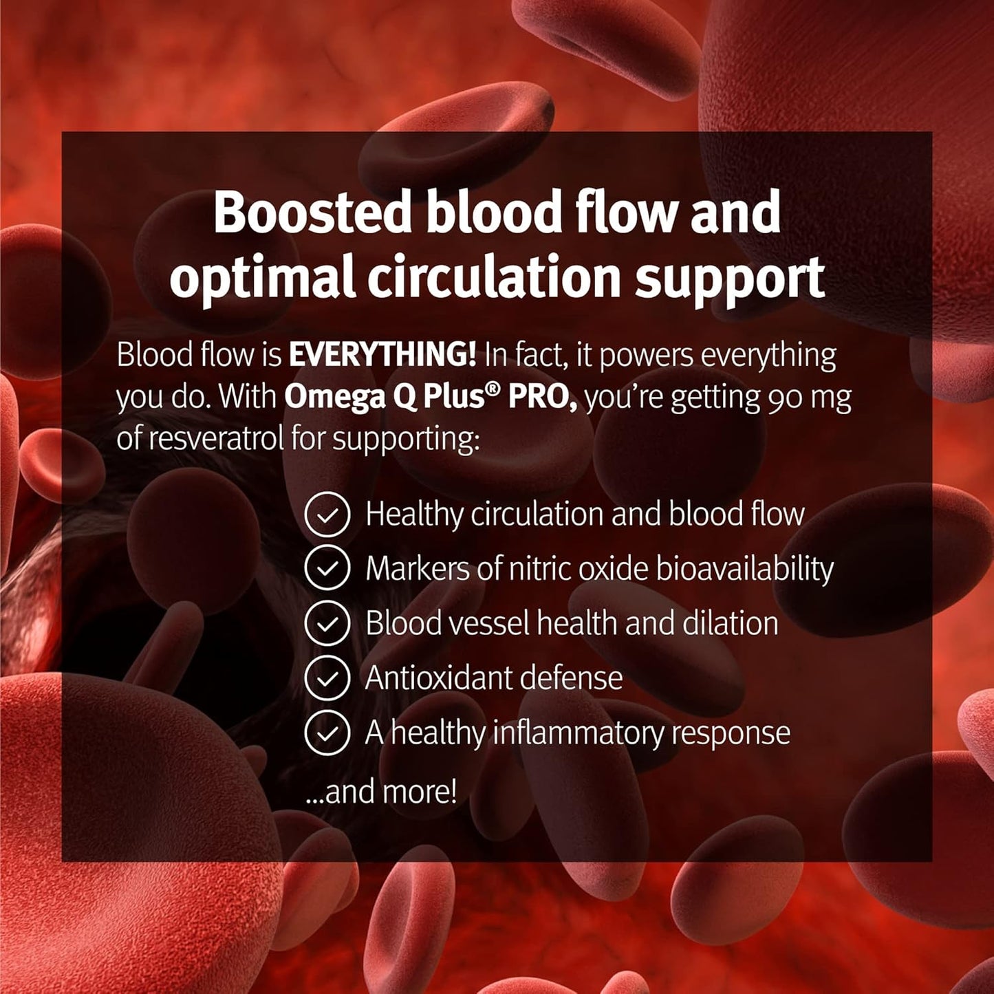 Omega Q Plus PRO: Professional Strength Heart & Aging Support - 200mg CoQ10, 90mg Resveratrol for Cellular Energy - 90 Softgels