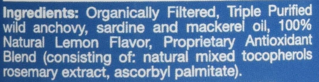 Omega Sufficiency Lemon - 500ml by Innate Choice: High-Quality Omega-3 Supplement