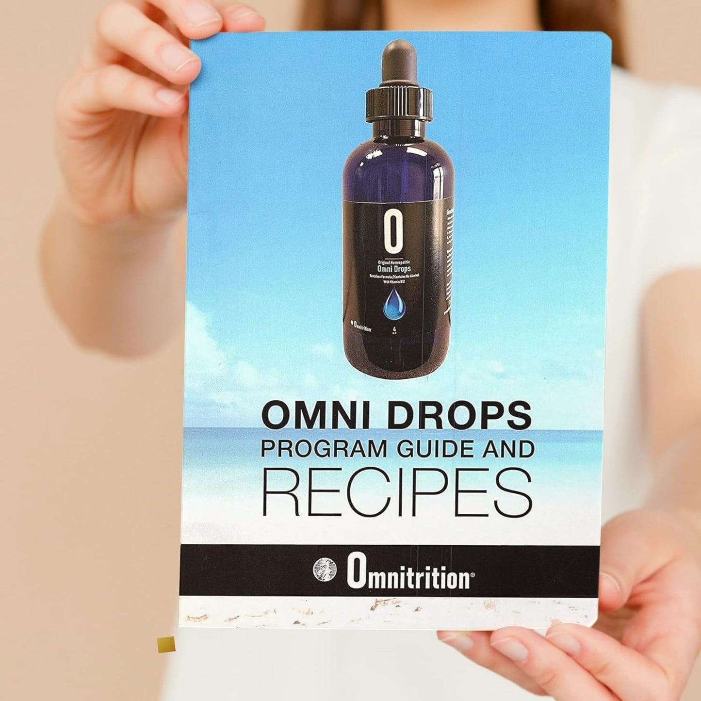Omni Drop Program Bundle with 4 oz Omni Drops, Vitamin B12, Program Guide, Samples, and Carabiner Tape Measure