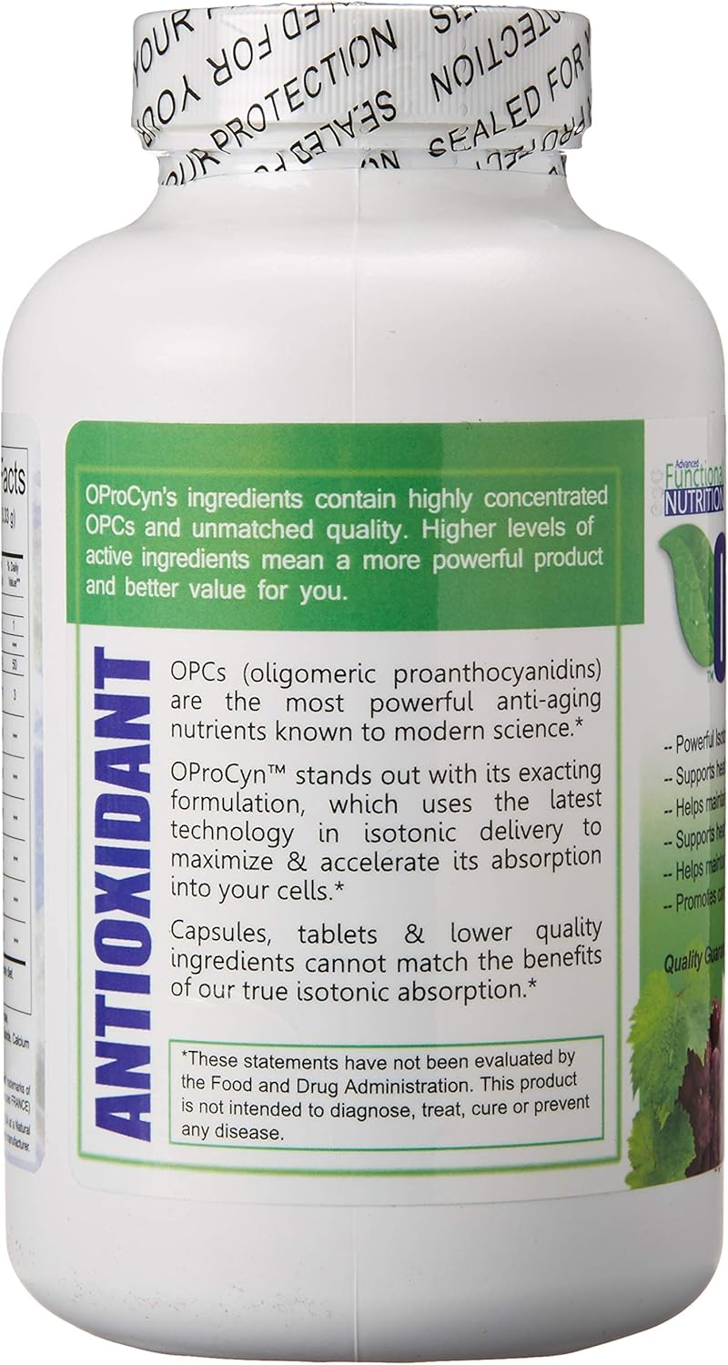 OProCyn Isotonic OPC 3 Month Supplement - 300g Drink Powder