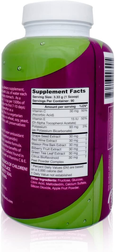 OptiHealth OPCXtra Isotonic OPC Super Antioxidant Supplement - Pack of 10 (900 Servings) - OptiHealth Products
