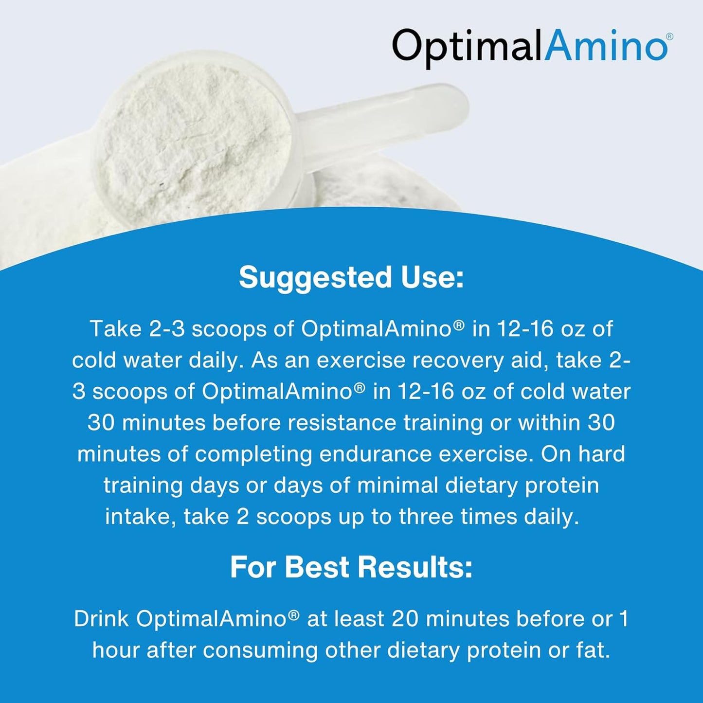 OptimalAmino EAA Supplement Powder | Sour Green Apple Flavor | NSF Certified | Muscle Recovery & Workout Aid