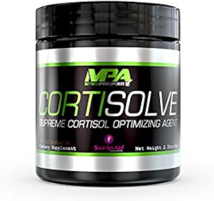Optimize Cortisol Levels with MPA Supps Cortisolve in Peanut Butter Flavor - 28 Servings