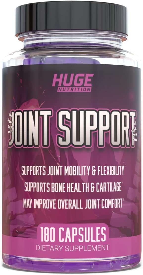 Optimize Joint Comfort with Huge Supplements Joint Support Formula for Men & Women, 30 Servings