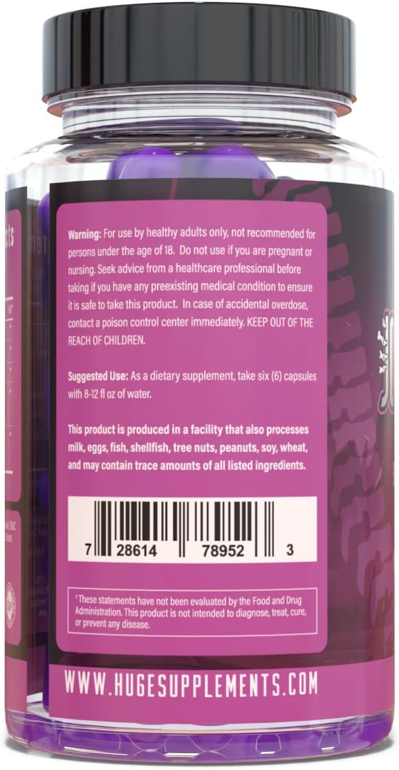 Optimize Joint Comfort with Huge Supplements Joint Support Formula for Men & Women, 30 Servings