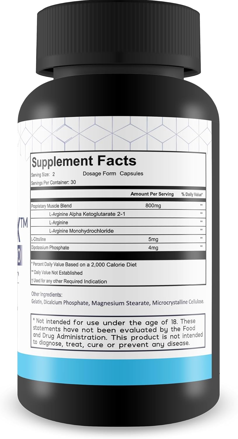 Optimize Men's Blood Flow with True You Health Vira Flexx Pro - Top Circulation Supplements for Improved Men's Health - Boost Blood Circulation with Men's Supplement - Enhance Blood Flow with Circulation Pills