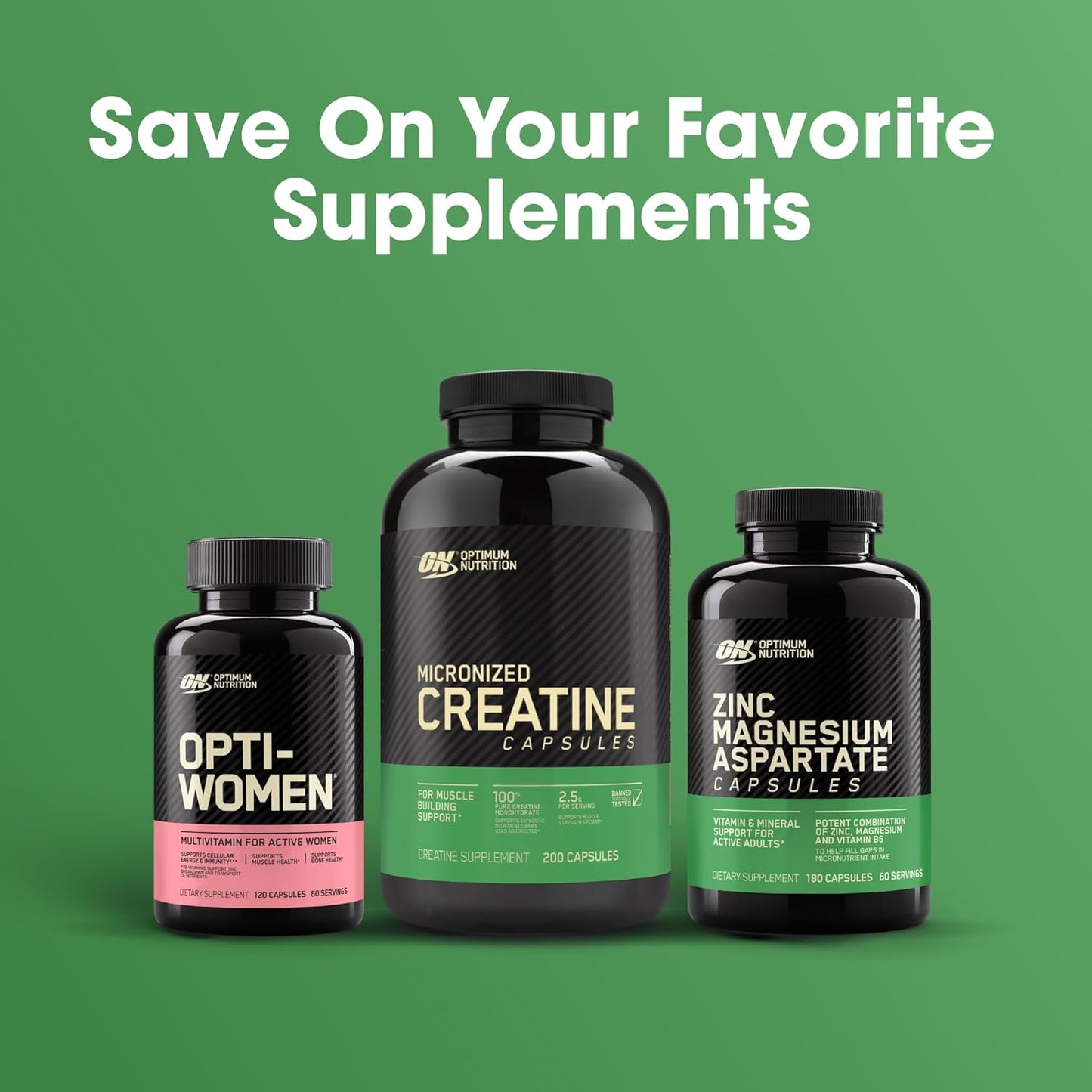 Optimum Nutrition Opti-Men Daily Multivitamin Supplement for Men with Vitamin C, Zinc, D, E, and B12 - Immune Support, 90 Count