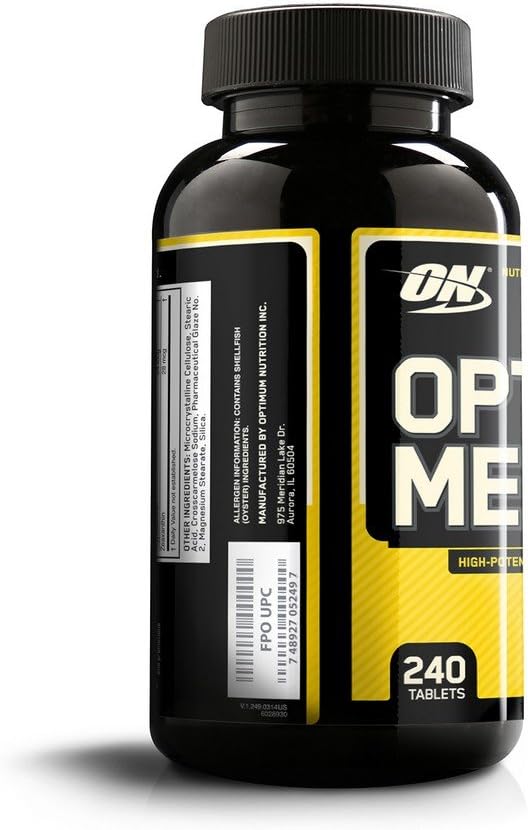 Optimum Nutrition Opti-Men Multivitamin Supplement - 240 Count for Daily Nutrition Support
