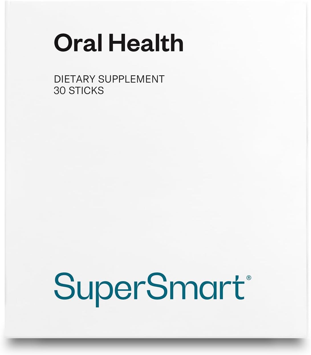 Oral Health Probiotics Supplement for Dental Health and Fresh Breath - 4 Billion CFU Daily - Non-GMO Gluten Free - 30 Sticks