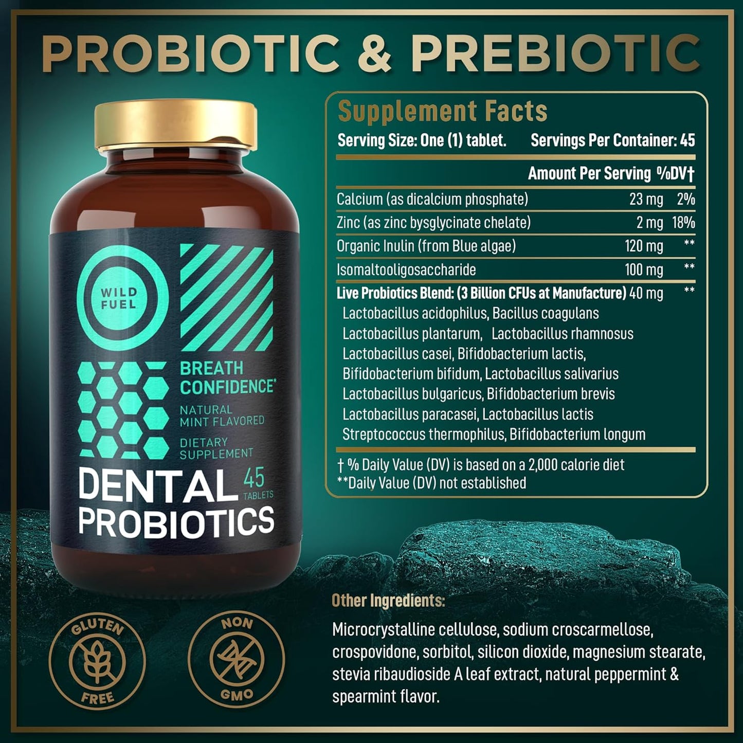 Oral Probiotics for Oral Health and Keto Candy Bundle with MCT Oil