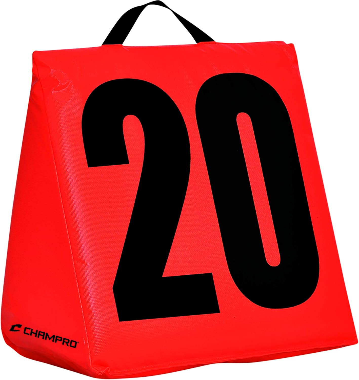 Orange Champro Solid Weighted Football Yard Markers - One Size (A102S)