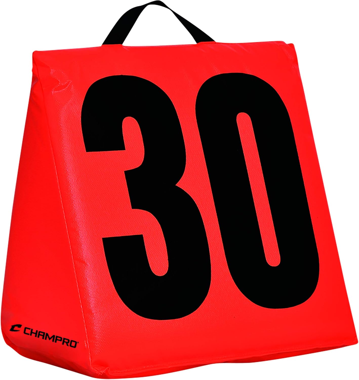 Orange Champro Solid Weighted Football Yard Markers - One Size (A102S)