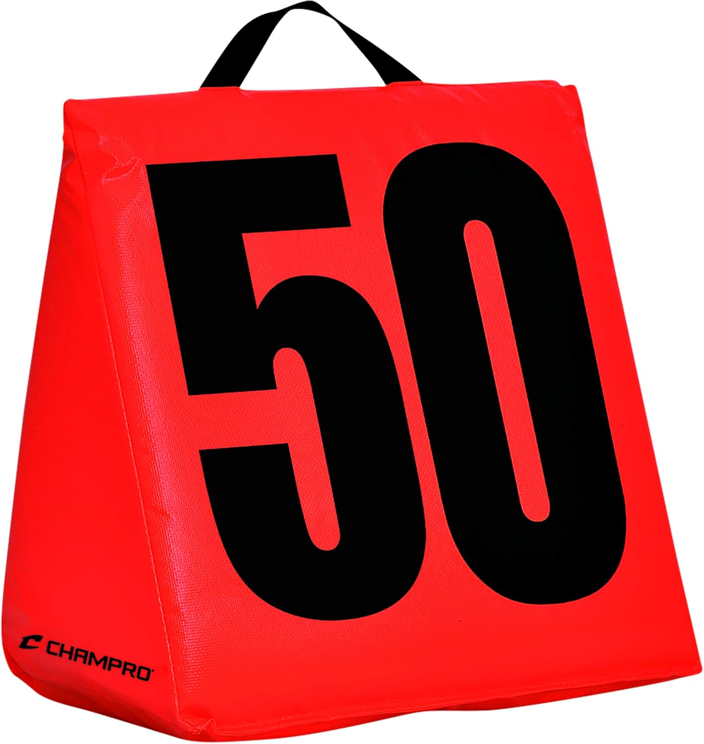 Orange Champro Solid Weighted Football Yard Markers - One Size (A102S)