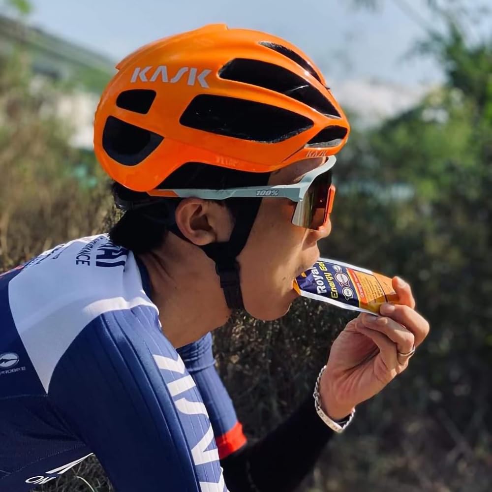 Orange Flavored Royal-D Energy Gels - 1.4 Oz Packets, 20 Count - Running and Cycling Energy Gel for Runners