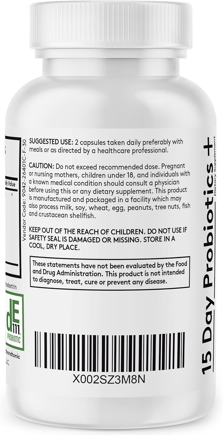 Oregano & Caprylic Acid Gut Health Supplement with Probiotics - 90 Capsules for Digestive Health & Immune Support
