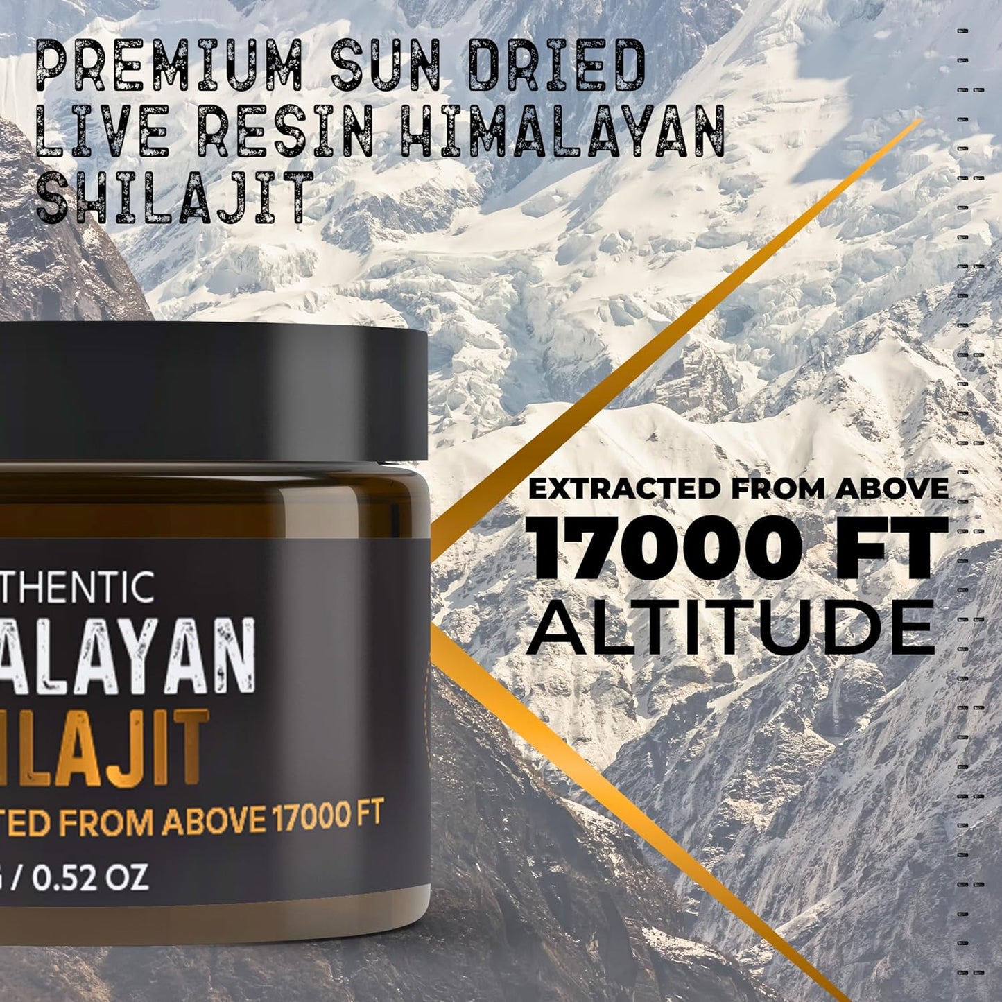 Organic 60-Day Sun-Dried Himalayan SHILAJIT Resin by NutroTonic LLC - Potent Source of Fulvic and Humic Acid - Lab Tested for Safety