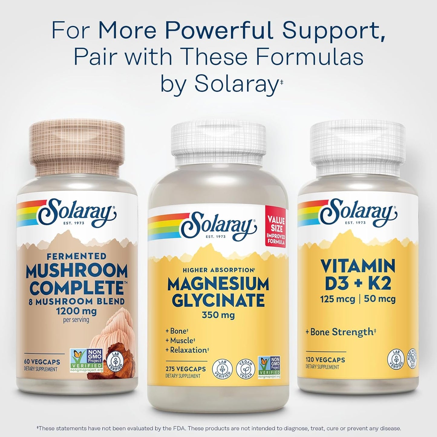 Organic 8 Mushroom Supplement Capsules - Fermented Chaga, Reishi, Shiitake, Cordyceps, Turkey Tail, Lions Mane - Non-GMO, 30 Servings
