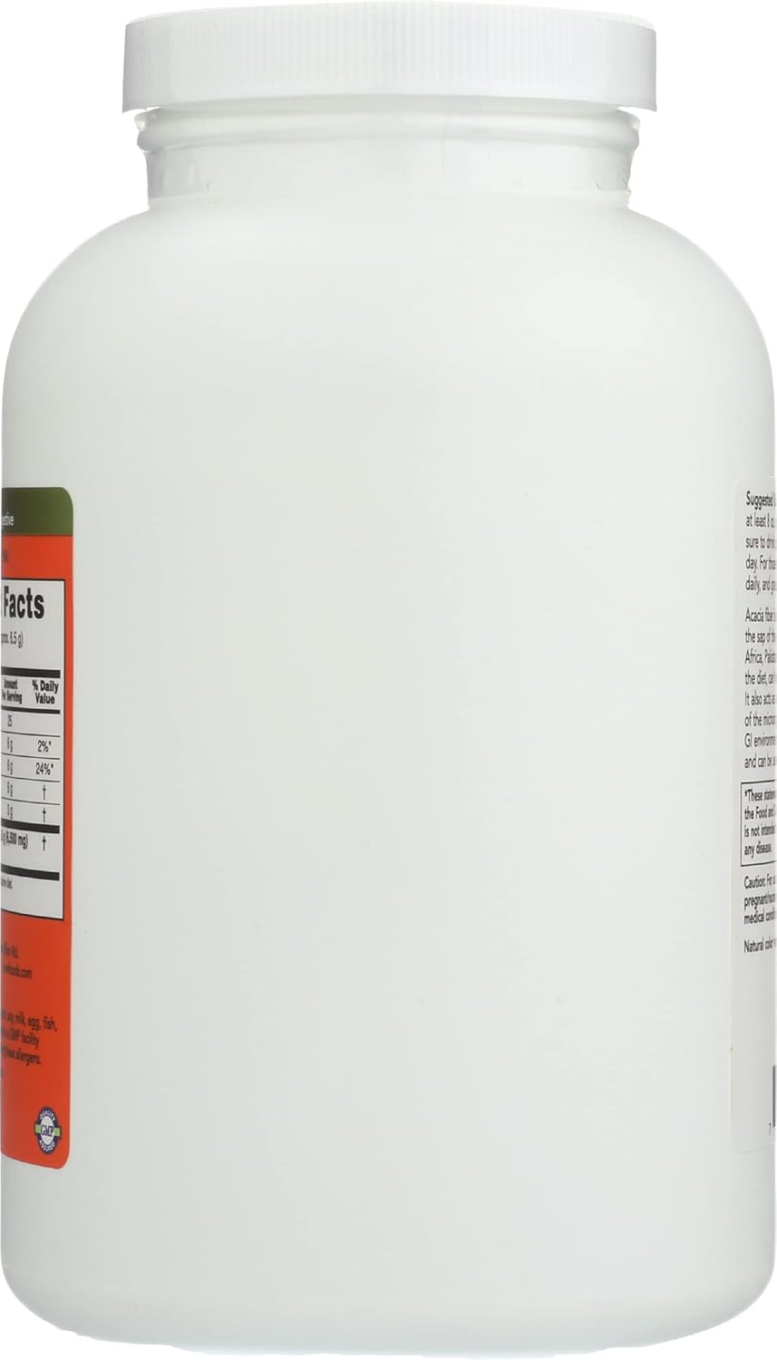 Organic Acacia Fiber Powder - 12 oz by NOW Foods