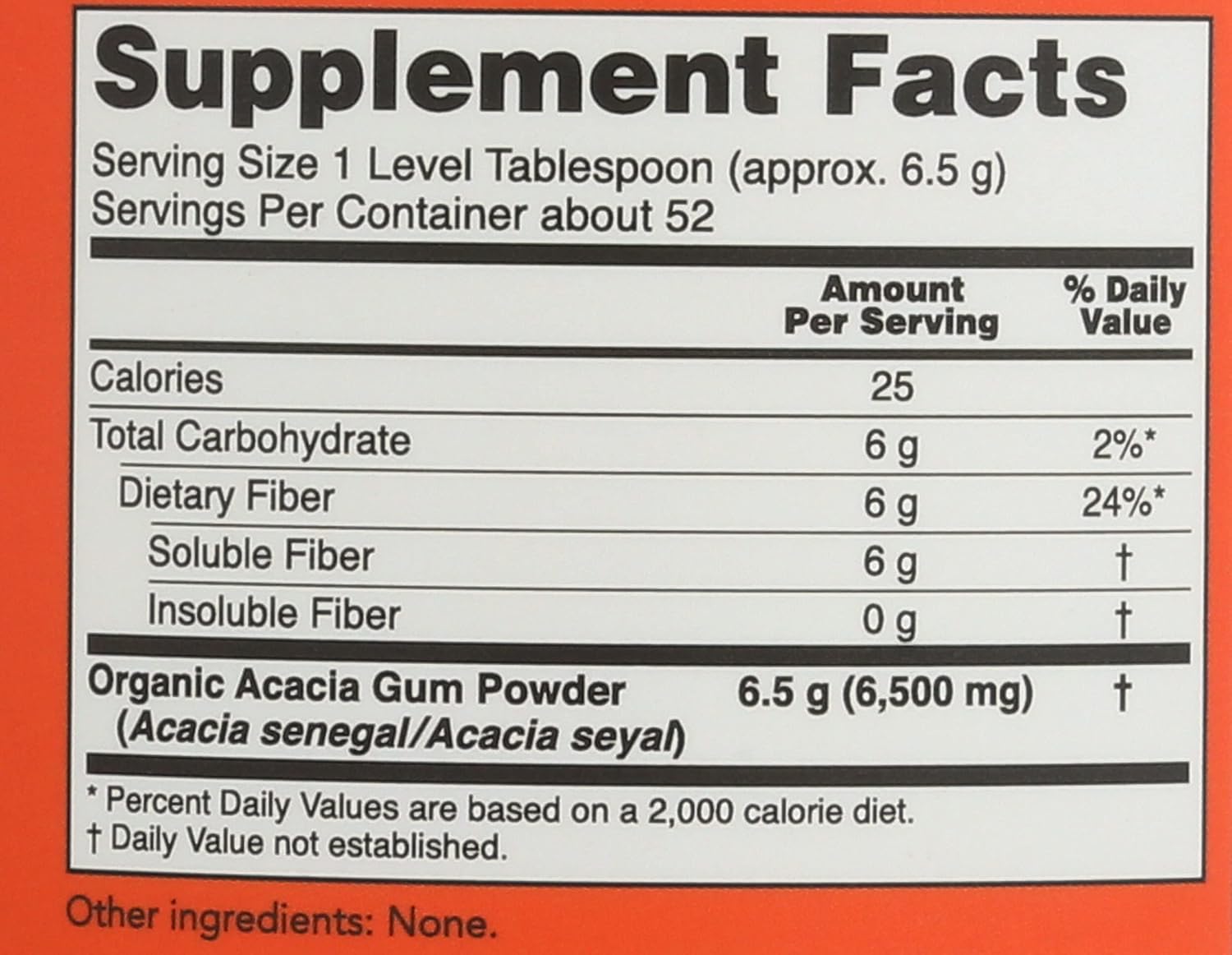 Organic Acacia Fiber Powder - 12 oz by NOW Foods