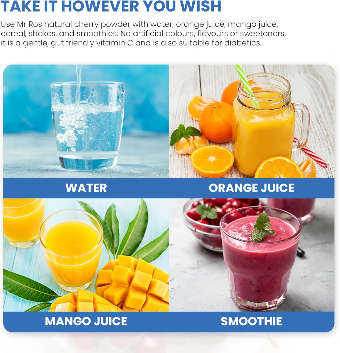 Organic Acerola Cherry Vitamin C Powder 1 Lb - Immune System Booster - Non-GMO Nobel Prize Winner Formula