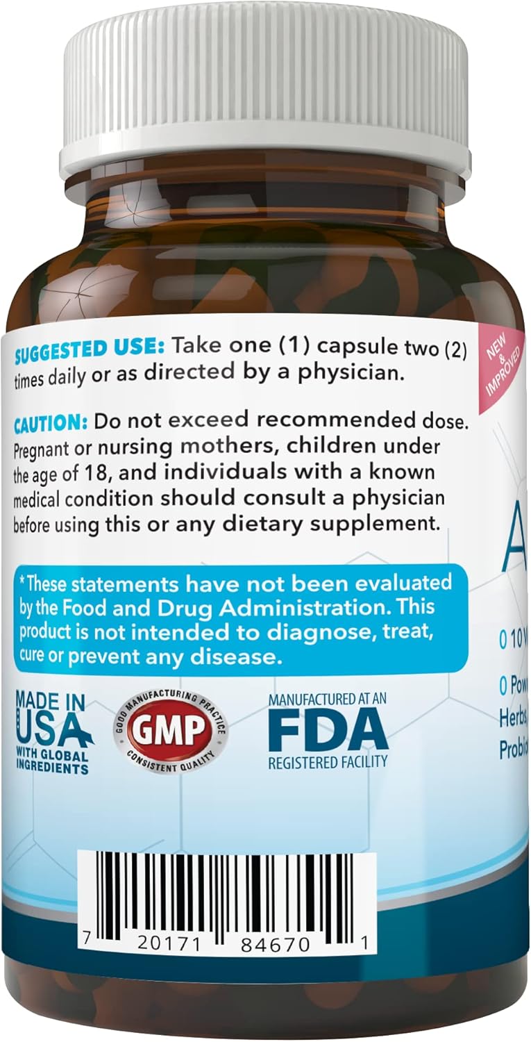 Organic Adrena-Maxx Supplement - 45 Day Supply for Fatigue Relief and Enhanced Energy - Natural Stress Response Booster