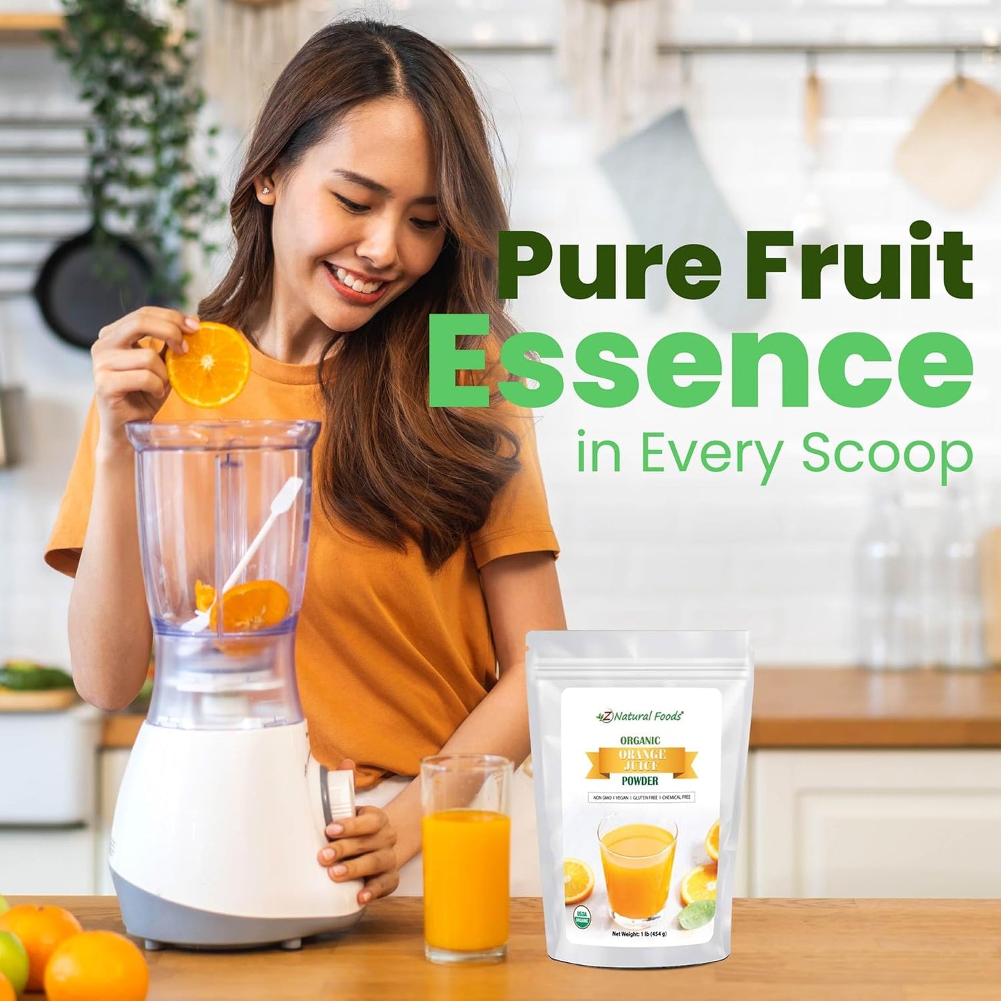 Organic Alfalfa Juice Powder - Green Superfood Mix for Smoothies & Recipes - Raw, Non GMO, Vegan, Gluten Free - 1 lb Pack