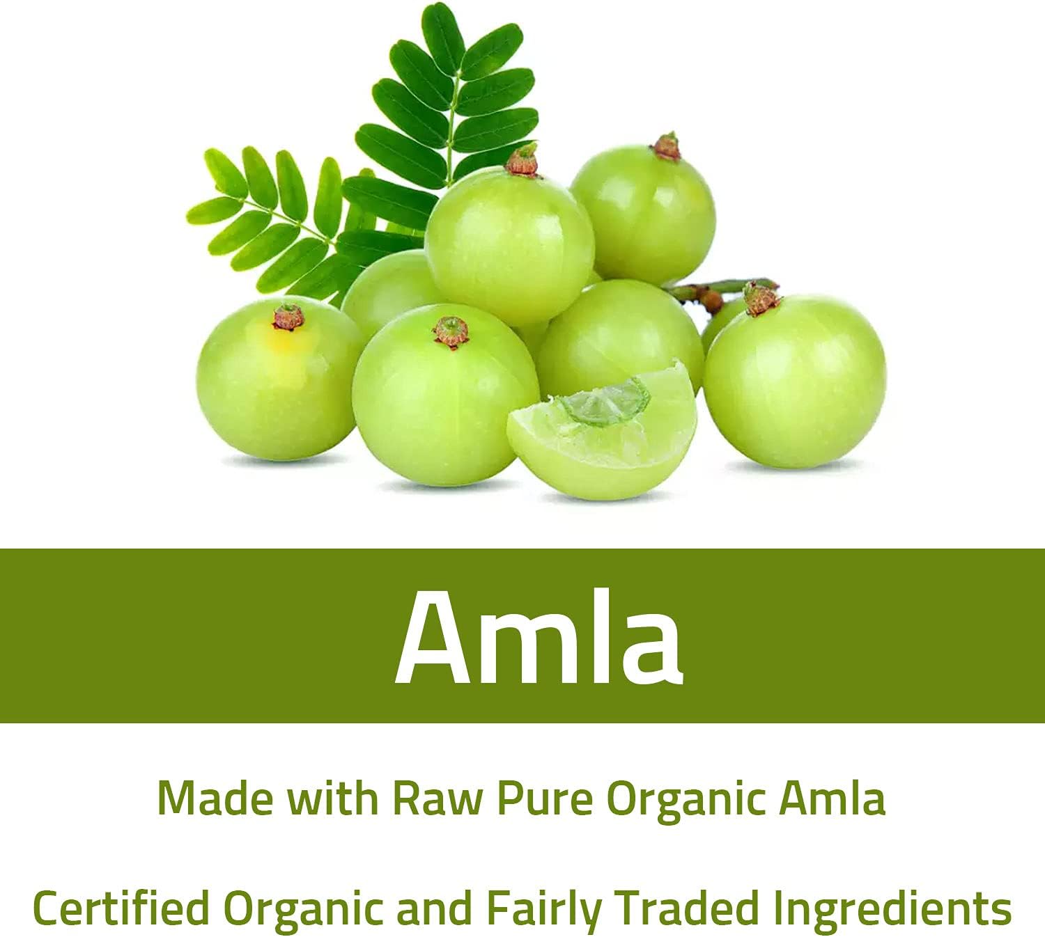 Organic Amla Capsules - 120 Count | Antioxidant Amlaki Amla Supplement | Pure Phyllanthus Emblica Extract in Capsule Form